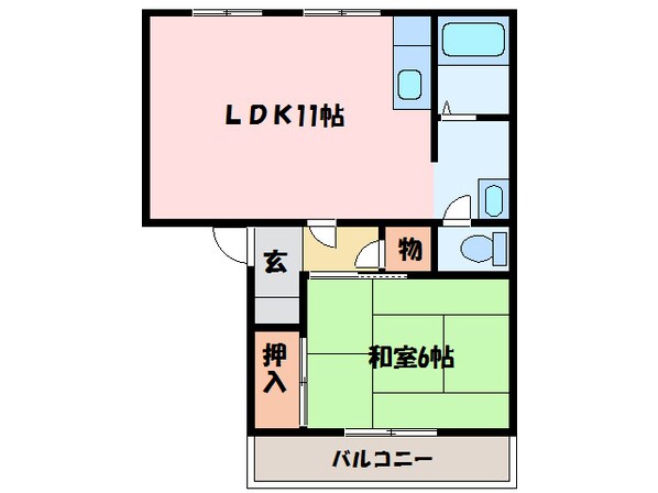 メゾントレビⅠの物件間取画像